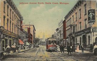 SW Battle Creek MI 1909 Downtown Stores & Businesses Merca… | Flickr