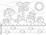 Sunny Coloring Page sketch template