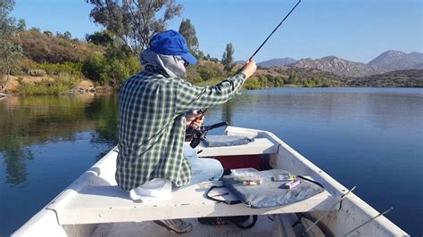 Fishing lake Jennings San Diego CA - YouTube