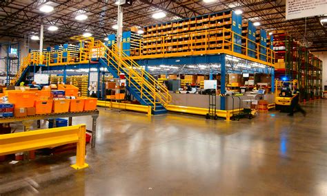 The Benefits of a Mezzanine in Your Warehouse - Stein Service & Supply