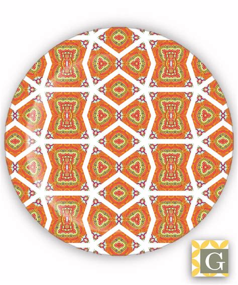 Plate, Melamine Plate, Decorative Plate, Plastic Plate Mandarin No. 8 - Etsy