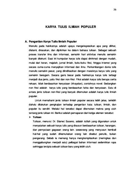 (PDF) KARYA TULIS ILMIAH POPULER