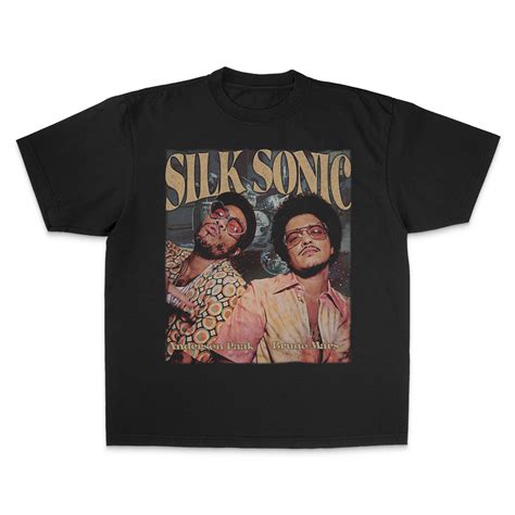 Silk Sonic Shirt - Silk Sonic Graphic Tee – LOSTandSOLO