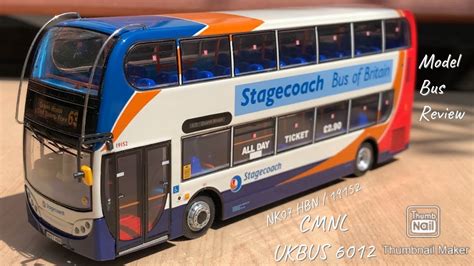 Creative Master Northcord 1:76 Scale Stagecoach Newcastle Enviro400 (UKBUS 6012) Model Bus ...