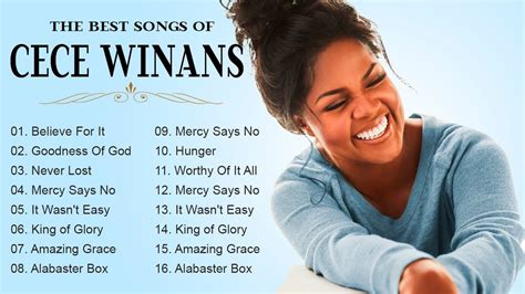 CECE WINANS GOSPEL MUSIC 🎹 Greatest Gospel Songs Of Cece Winans - thejesusculture