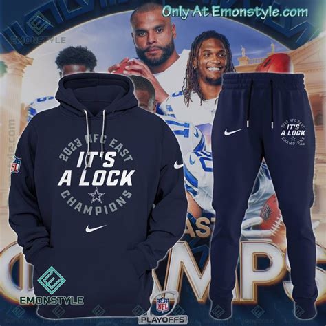 Dallas Cowboys: It’s a Lock! Celebrate the 2023 NFC East Champions with ...