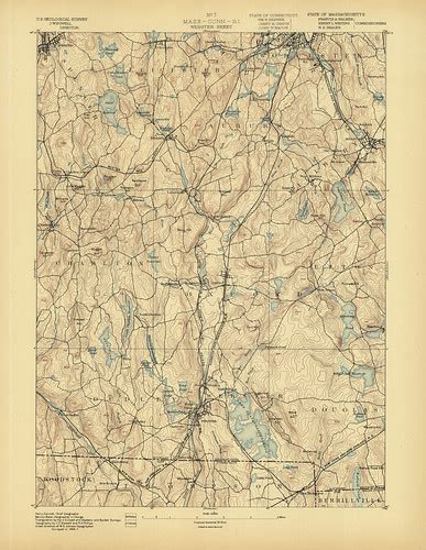 Webster Quadrangle 1887 - USGS Topographic Map 1:62,500 | Flickr