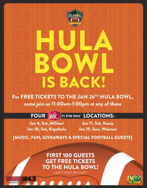 Hula Bowl is Back at Jack’s! Waianae with Darren Balbarrens – FM100