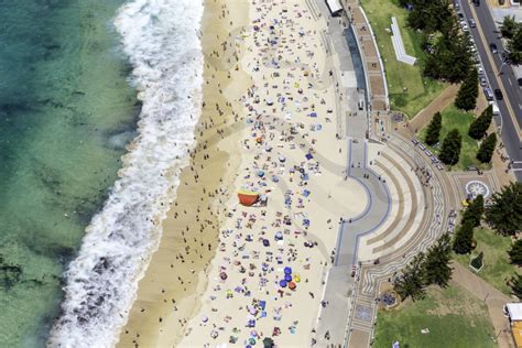 Coogee Beach Aerial High Resolution Stock Photos - Sydney - Download Now