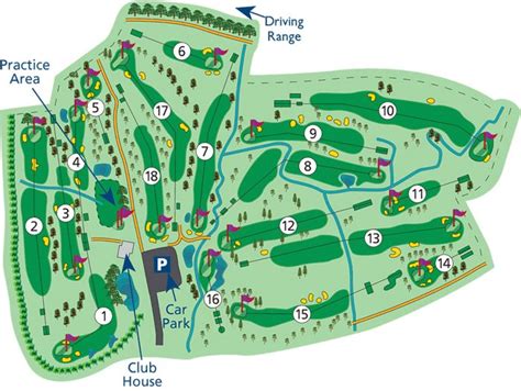 Course Map | Golf courses, Golf design, Mini golf