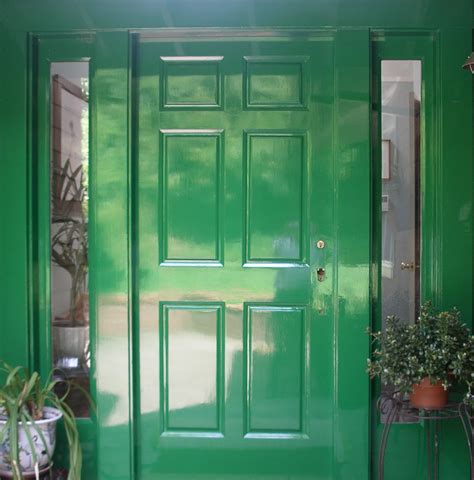 green lacquer paint spaces - Buscar con Google Exterior Door Frame, Painted Exterior Doors ...