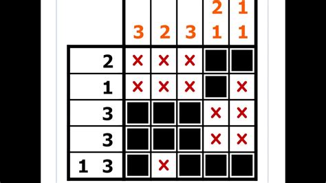 Nonograms Tutorial - #1 Rules - YouTube