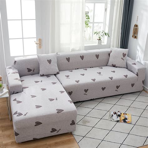 Sofa Covers L Shape Sofa Covers Sectional Sofa Cover Stretch Sofa ...