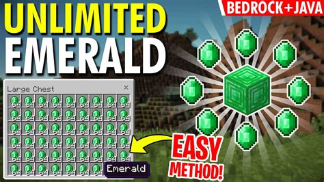 How To Get Infinite Emeralds In Minecraft Bedrock - Wallpaper