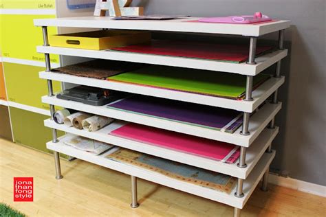 Flat File Storage Using LINNMON Table Tops - IKEA Hackers - IKEA Hackers