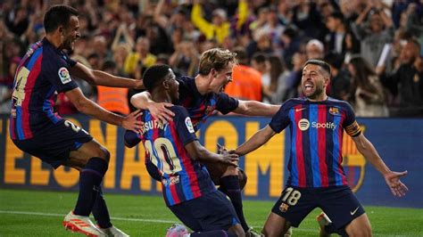 Barcelona vs Osasuna Highlights: Jordi Alba's LATE STRIKE helps Barcelona beat Osasuna ...