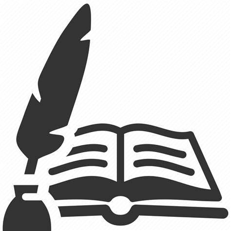 Feather, library, literature, reading icon - Download on Iconfinder