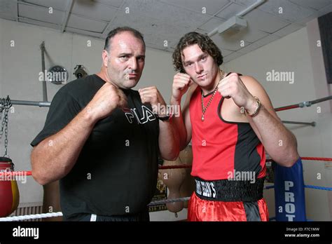 Tyson Fury training with father John Fury in Wythenshawe in 2006 Stock Photo - Alamy