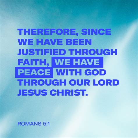 Romans 5:1,9,18-19 Therefore, since we have been justified through ...