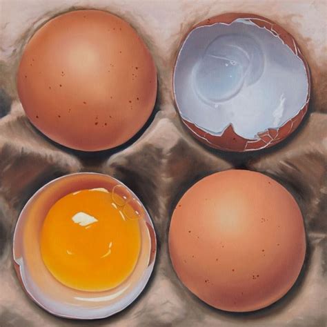 Broken Egg by Lillemut.deviantart.com on @DeviantArt #OilPaintingFood | Broken egg, Food ...