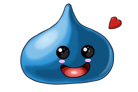 Kawaii Slime by Draethius on DeviantArt