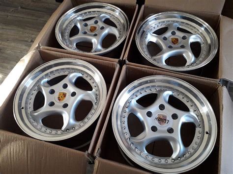 NEW 18" INCH R18 ALLOY WHEELS FITS PORSCHE BOXSTER CAYMAN TWISTS FUCHS ...