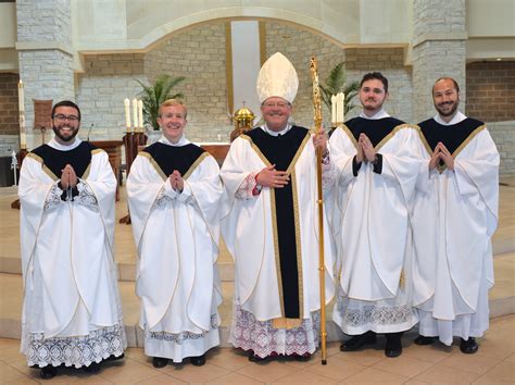 Three ordained priests - Catholic Diocese of Wichita