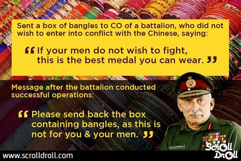 Field marshal sir sam manekshaw's quotes with pictures