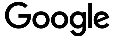 Black Google Logo Png - Free Logo Image