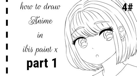 How to draw cute Anime character in ibis paint x beginner tutorial [ pa... in 2021 | Cute ...