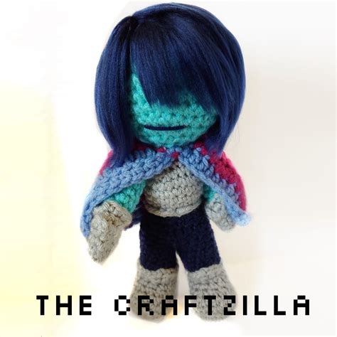 The Craftzilla: Ralsei and Kris Plush Amigurumi from Deltarune