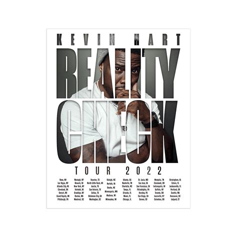 Reality Check Tour Lithograph – Kevin Hart Official Store