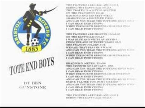 Tote End Boys by Ben Gunstone - YouTube