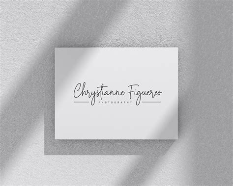 Watermark Logo Signature Logo Photography Logo Handwritten - Etsy