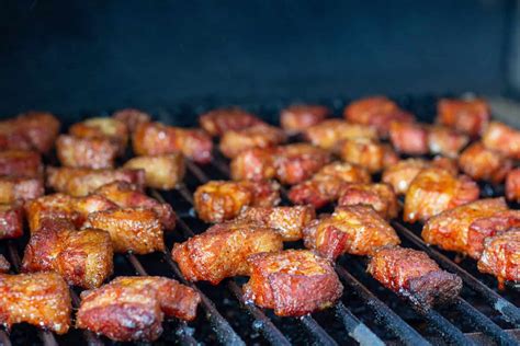 Smoked Pork Belly Burnt Ends aka Candied Pork Belly