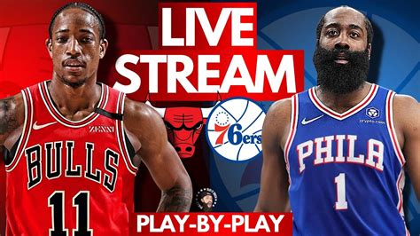 Sixers vs Bulls Live Stream Play-By-Play & Reactions - YouTube