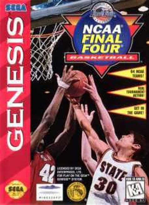 NCAA Final Four Basketball Sega Genesis