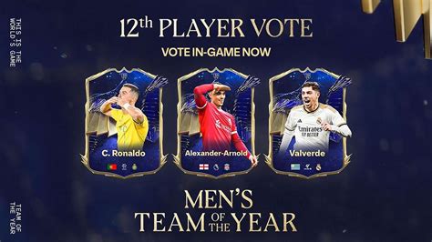 EA FC 24 How to Vote 12th TOTY Man And Women? – Cristiano Ronaldo, Alexander-Arnold and Valverde ...