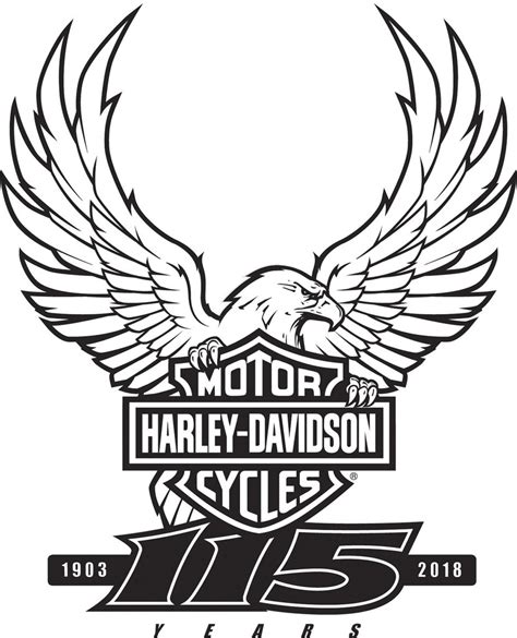 Harley Davidson Eagle Logo Vector at Vectorified.com | Collection of Harley Davidson Eagle Logo ...