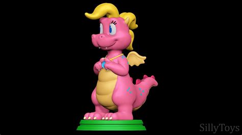 Cassie - Dragon Tales 3D Model by SillyToys