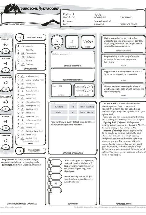 215 Dandd 5e Character Sheets Dnd Character Sheet Character Sheet ...