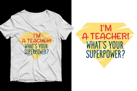 Teacher Funny Tshirt Design Graphic by IRSHOP · Creative Fabrica