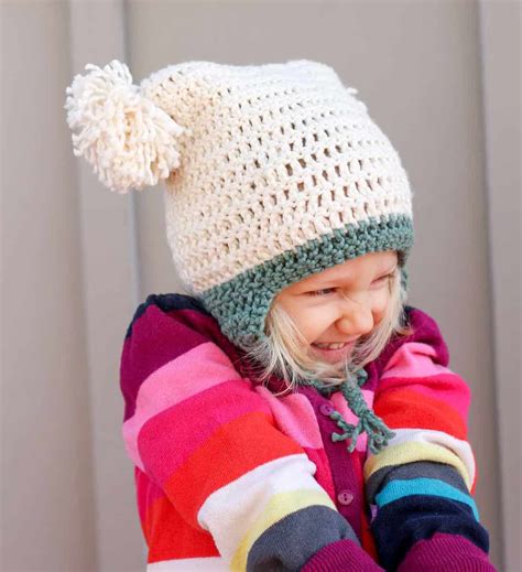 Free Beginner Crochet Beanie Hat Pattern "Pom Pom Party"