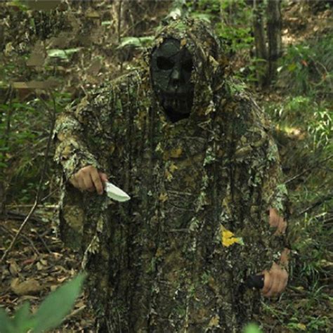 2021 New Ghillie Suit Breathable Hunting Camouflage Clothing 3D Birdwatching Poncho From ...