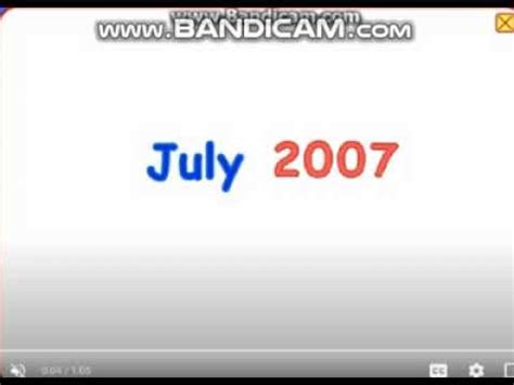 Starfall Calendar July 2007 Title Card. - YouTube