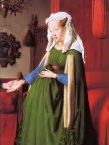 Jan van Eyck-The Arnolfini Wedding. The Portrait of Giovanni Arnolfini ...