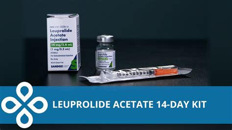 Leuprolide Acetate 14-Day Kit Injection Home Demonstration - YouTube