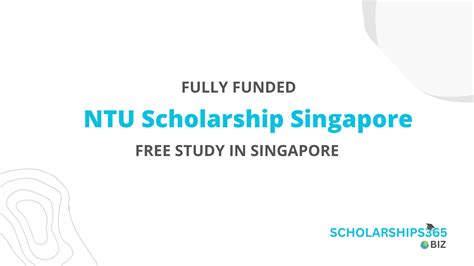 NTU Scholarship Singapore 2024 (Fully Funded) - Study Abroad Scholarships 2023