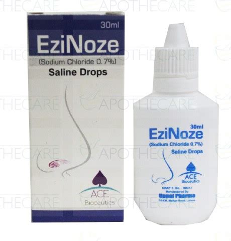 EziNoze Saline Drops 30ml