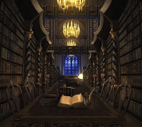 Hogwarts Library (Page 1), Harry Potter Library HD wallpaper | Pxfuel